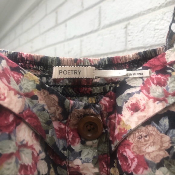 Poetry Summer Flower Dress L - Picture 4 of 6